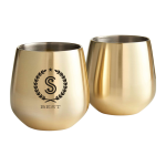 Stainless Steel Stemless Wine Glass