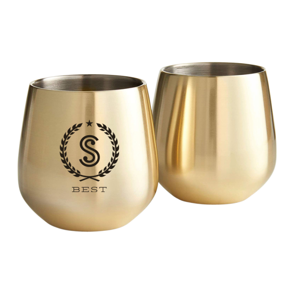 Wholesale Stainless Steel Stemless Wine Glass - Wine-n-Gear