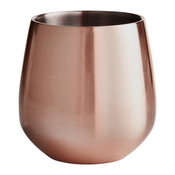 Stainless Steel Stemless Wine Glass