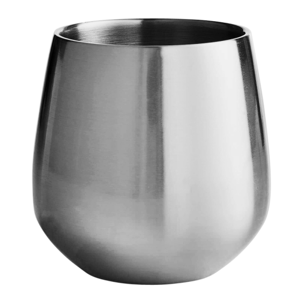 Stainless Steel Stemless Wine Glass