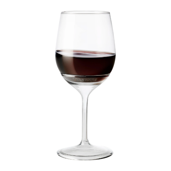 14oz Stemmed Plastic Wine Glass (Detachable)