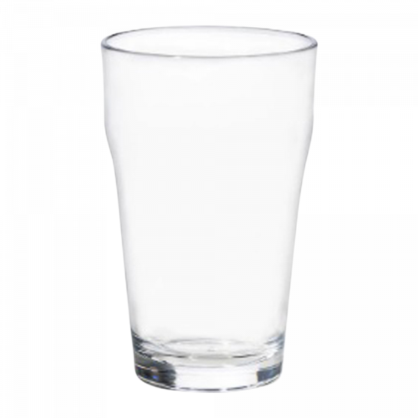 Acrylic Beer Pint Glass - Break Resistant - 16 oz - Single Glass