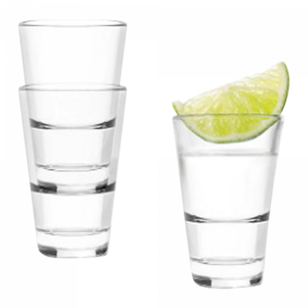 Acrylic Stacking Shot Glass 2oz