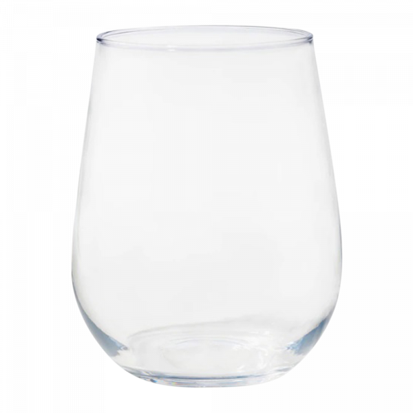 Acrylic Stemless Wine Glass 16oz