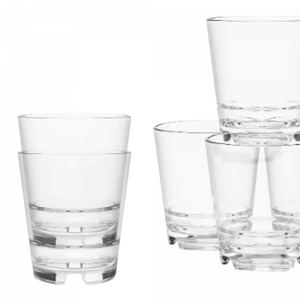 Stacking Double Old-Fashioned Glass 12oz