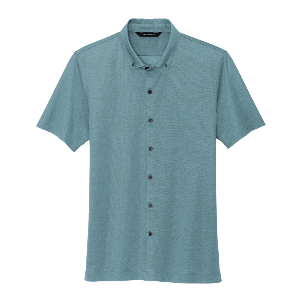 WNG-520-men's-polo-shirt-Blueheather-5 Men's Polo Shirt