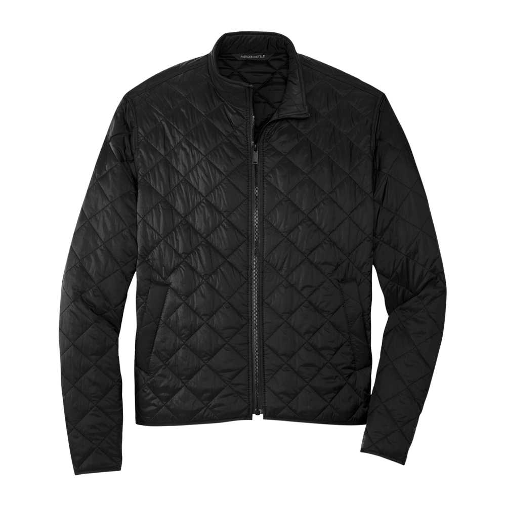 Men's Quilted Bomber Jacket