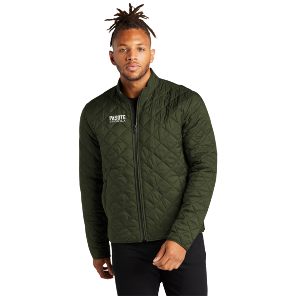 Men's Quilted Bomber Jacket