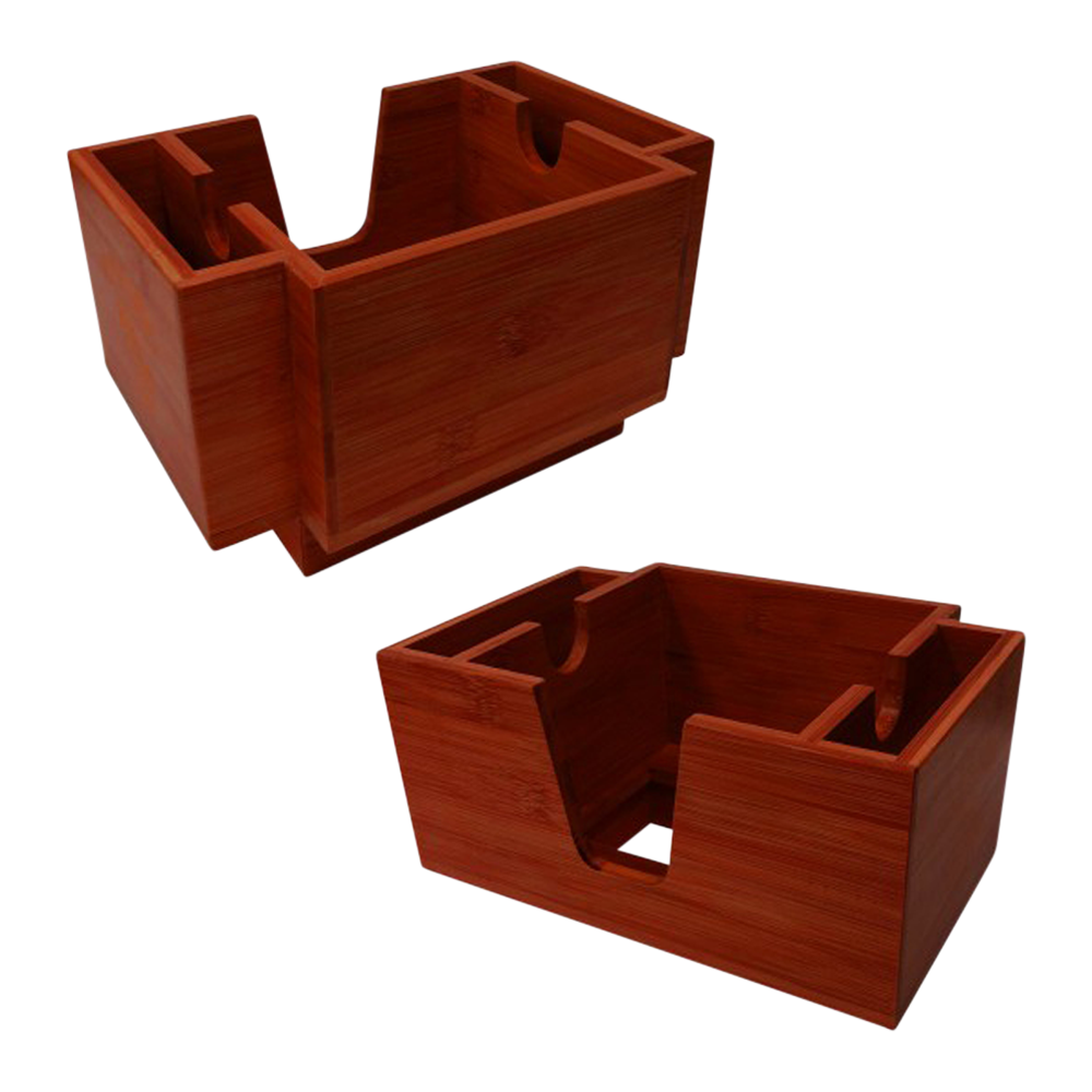 WNG-540-Napkin-Caddy-Wood-6 Napkin Caddy Wood