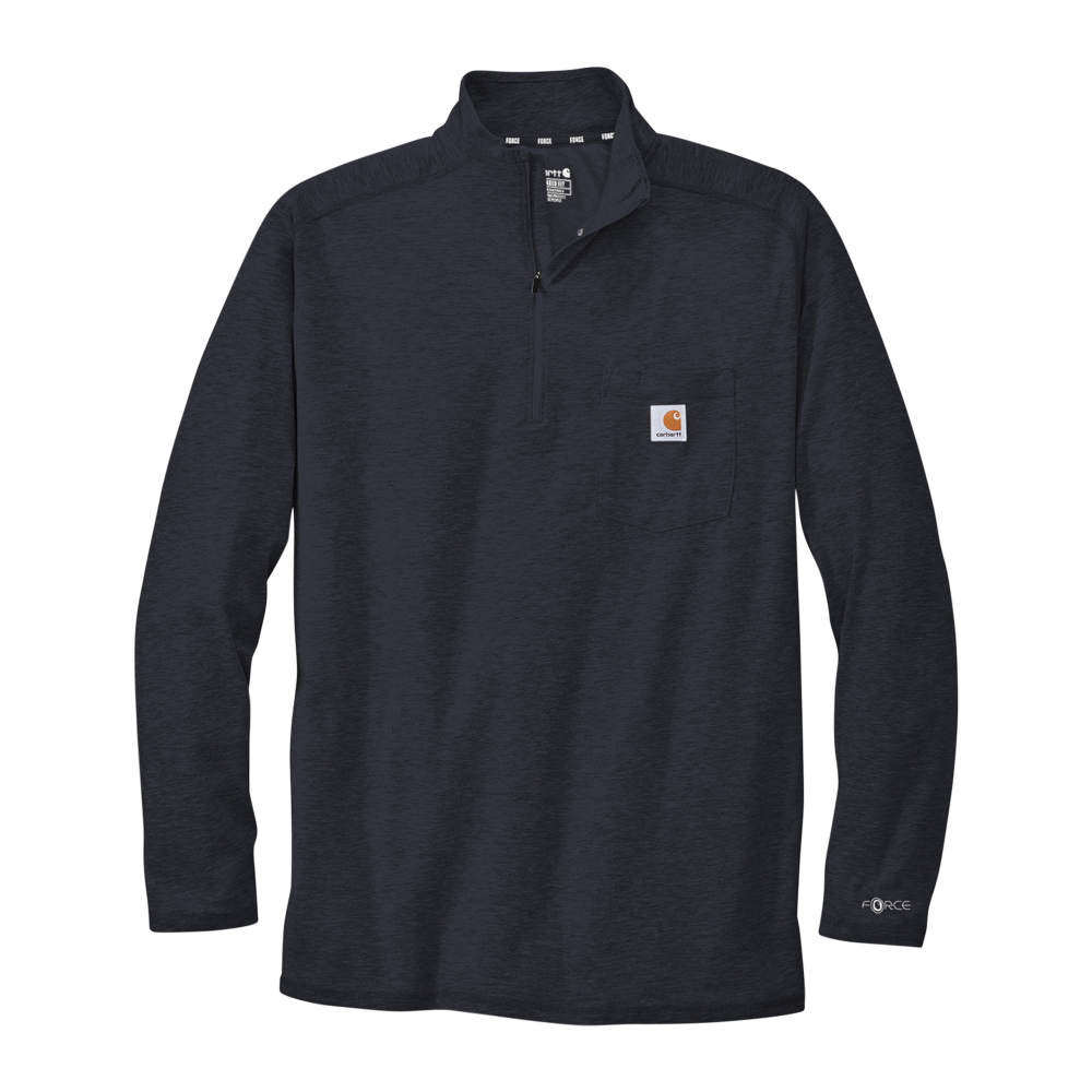 WNG-555-Carhartt-Force®-1_4-Zip-Long-Sleeve-T-Shirt-5 Carhartt® 1/4-Zip Long Sleeve