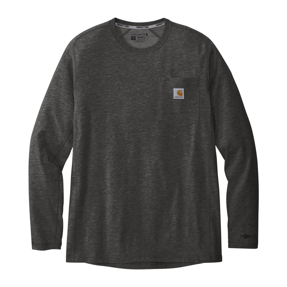 WNG-556-Carhartt-Force® Long-Sleeve-Pocket-T-Shirt-2 Carhartt® Long Sleeve Pocket T-Shirt