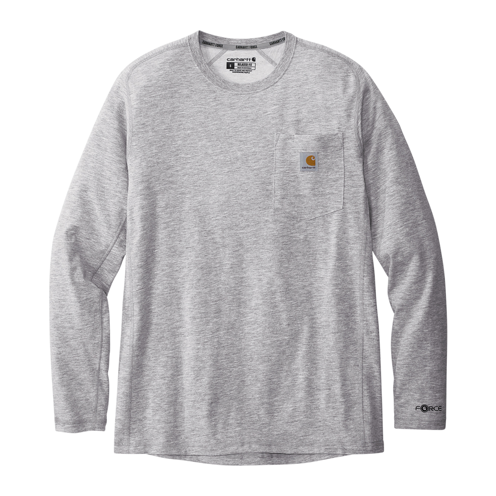 WNG-556-Carhartt-Force® Long-Sleeve-Pocket-T-Shirt-3 Carhartt® Long Sleeve Pocket T-Shirt