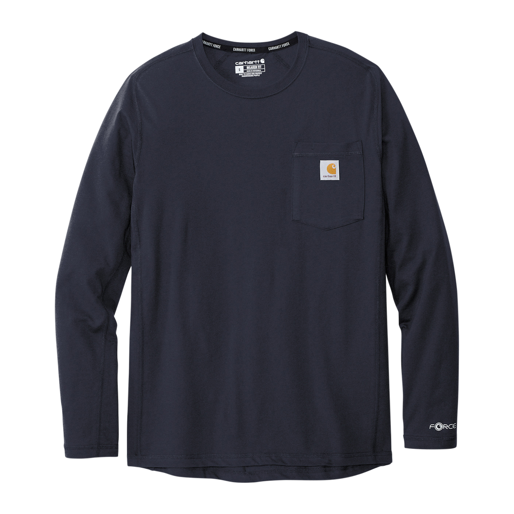 WNG-556-Carhartt-Force® Long-Sleeve-Pocket-T-Shirt-4 Carhartt® Long Sleeve Pocket T-Shirt