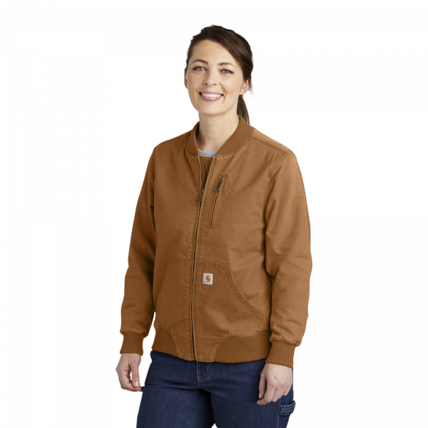 Carhartt women's deals crawford bomber jacket