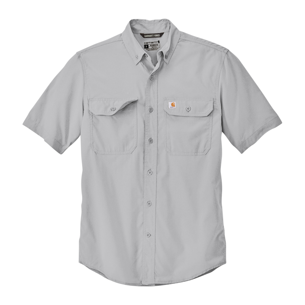 WNG-566-Carhartt-Force®-Solid-Short-Sleeve-Shirt-6 Carhartt® Solid Short Sleeve