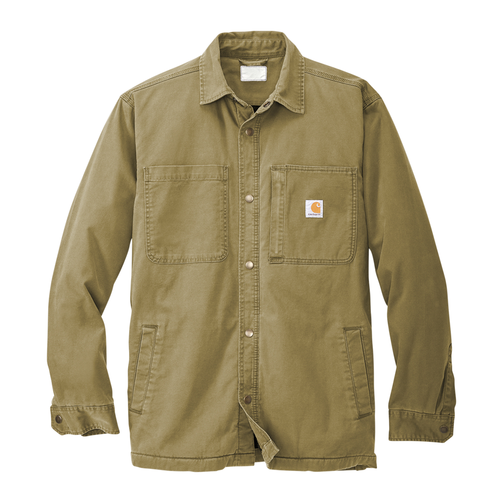 WNG-568-Carhartt® Rugged-Flex®-Fleece-Lined-Shirt-Jac-3 Carhartt® Fleece-Lined Shirt