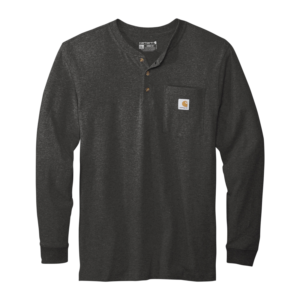 WNG-570-Carhartt®-Long-Sleeve-Henley-T-Shirt-2 Carhartt® Long Sleeve Henley
