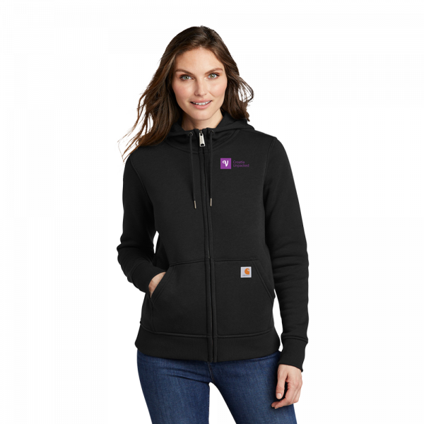 Wholesale Carhartt® Full-Zip Hoodie - Wine-n-Gear