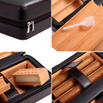 6-Cigar Leather Case