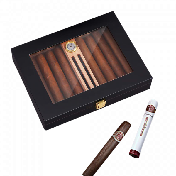 8-Cigar Leather Case