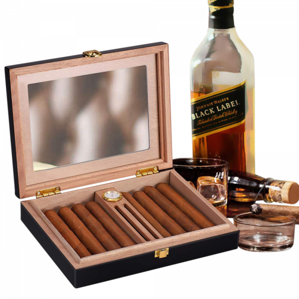 8-Cigar Leather Case