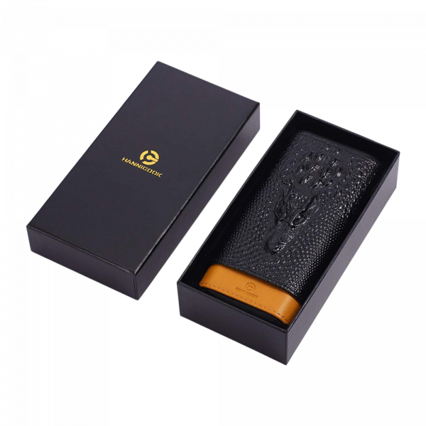 3-Cigar Leather Case