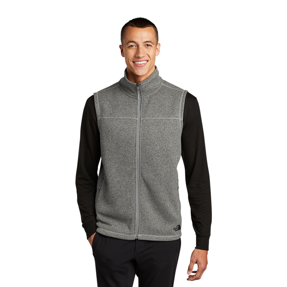 WNG-737-The-North-Face-Sweater-Fleece-Vest-GrayHeather-2 The North Face Sweater Fleece Vest