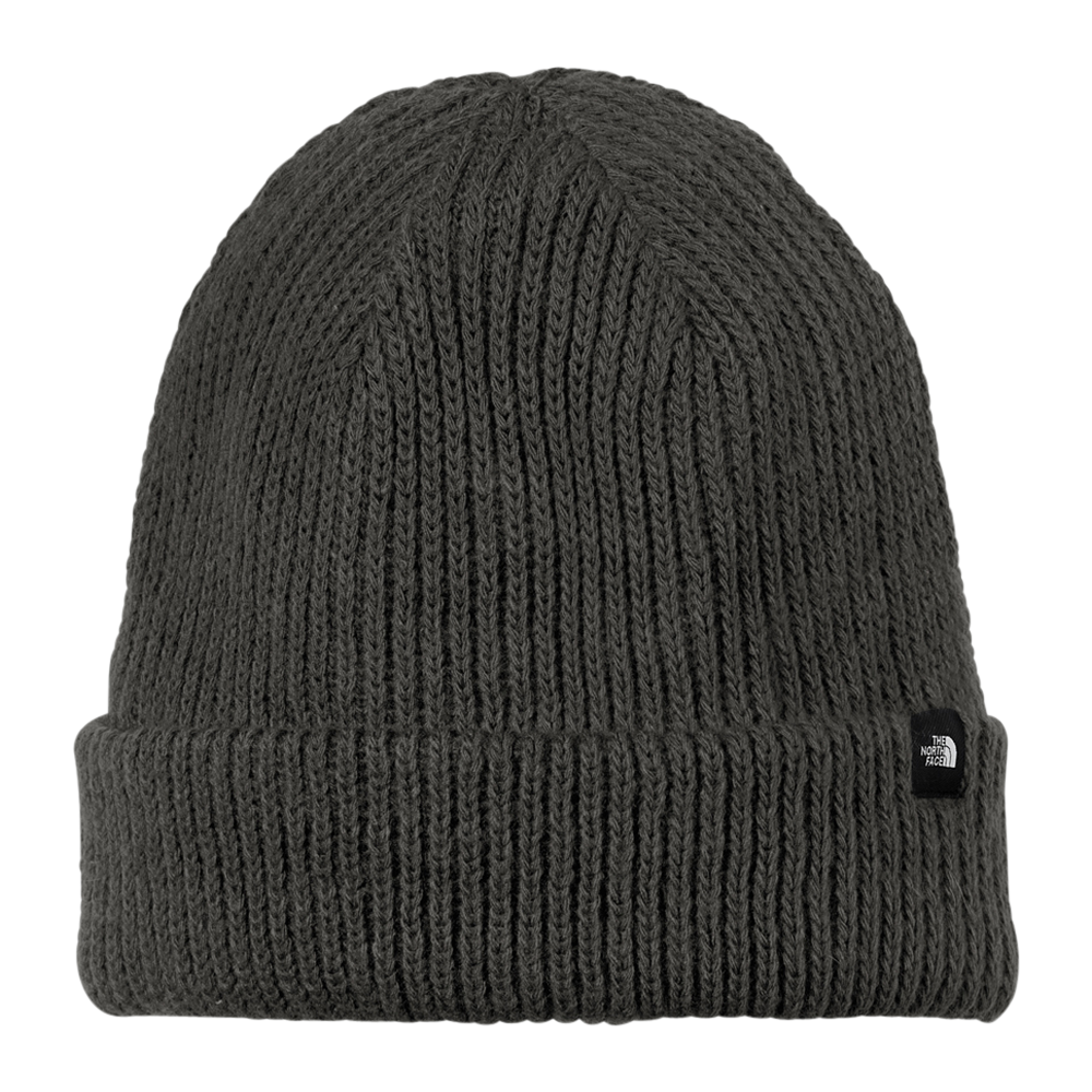 WNG-781-The-North-Face-Circular-Rib-Beanie-3-Dark Gray The North Face Rib Beanie