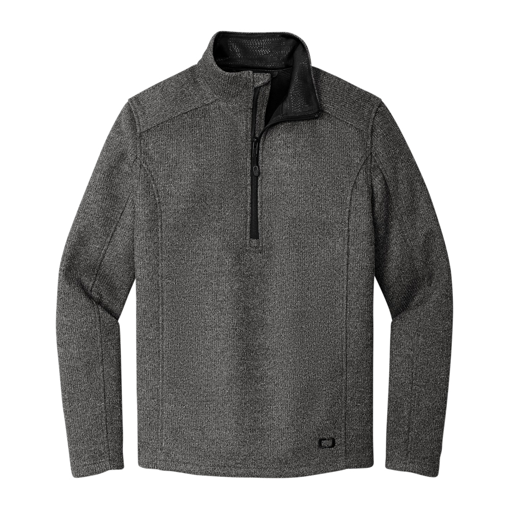 WNG-789-OGIO-Grit-Fleece-1-2-Zip-GrayHeather-5 OGIO Grit Fleece 1/2-Zip