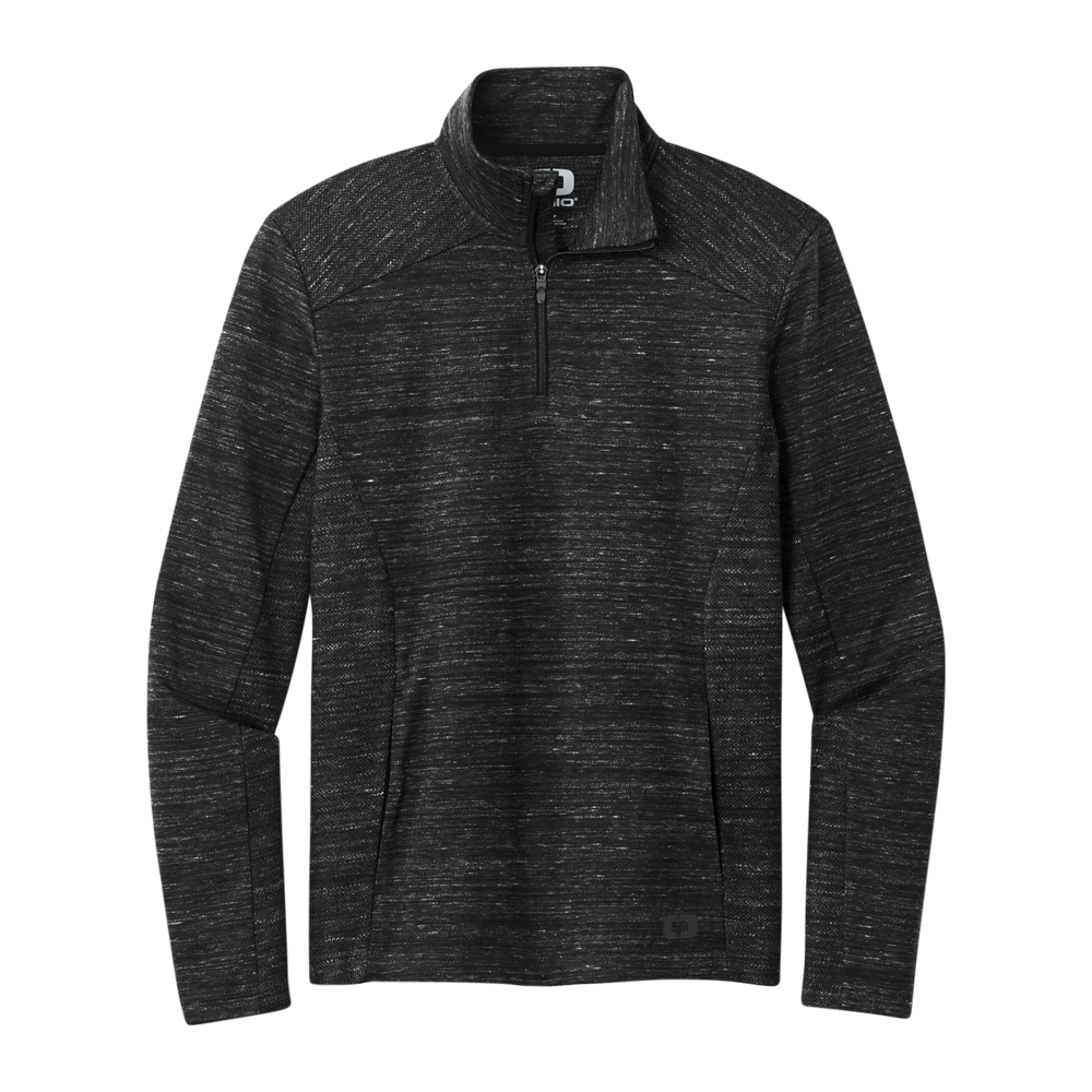 WNG-804-OGIO-Flux-1-4-Zip-BlackHeather-5 OGIO Flux 1/4-Zip
