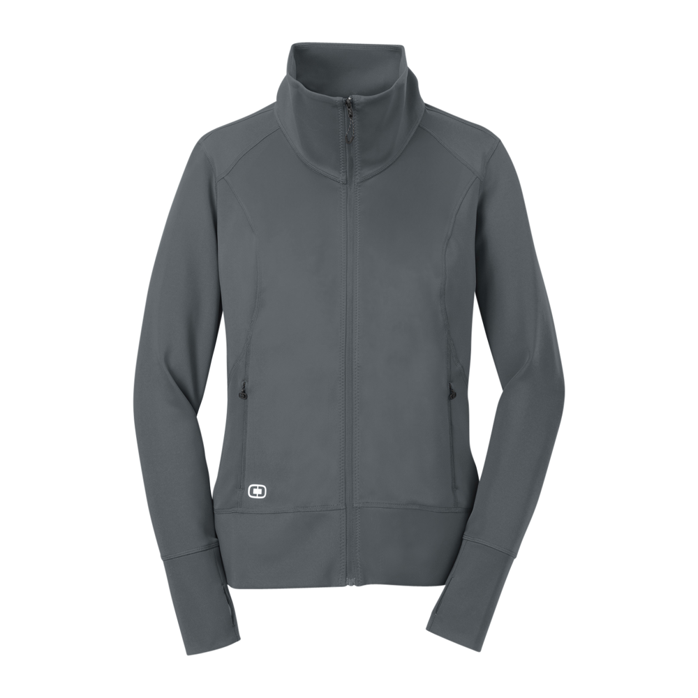 WNG-811-OGIO-ENDURANCE-Ladies-Fulcrum-Full-Zip-Gray-6 OGIO Ladies Fulcrum Full-Zip