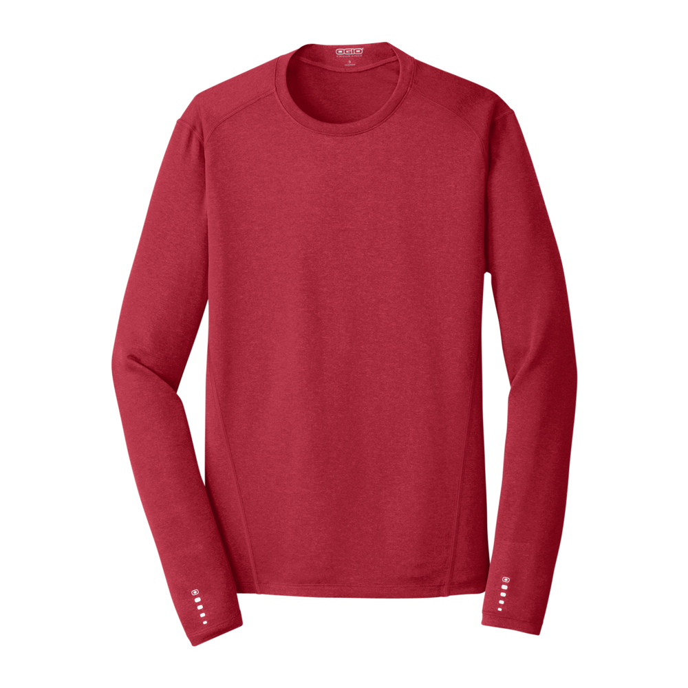 WNG-820-OGIO-ENDURANCE-Long-Sleeve-Pulse-Crew-Red-5 OGIO Long Sleeve Pulse Crew