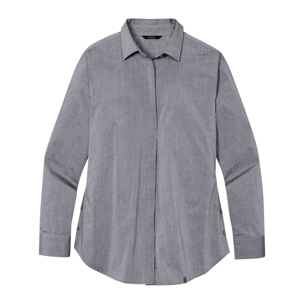 WNG-1018-OGIO-Ladies-Commuter-Woven-Tunic-Gray-5 OGIO Ladies Woven Tunic