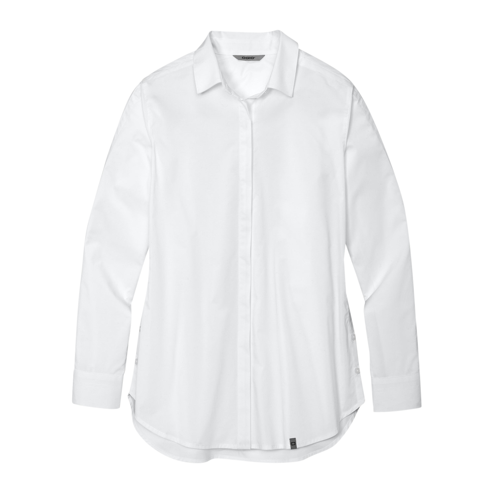 WNG-1018-OGIO-Ladies-Commuter-Woven-Tunic-White-3 OGIO Ladies Woven Tunic