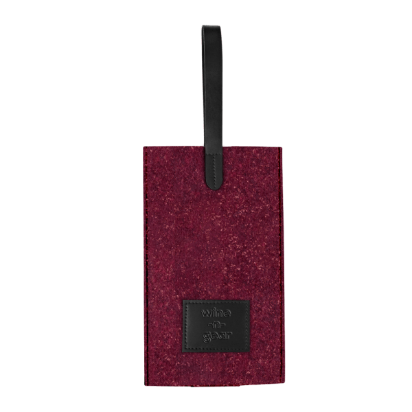 1-Bottle Felt Wine Tote