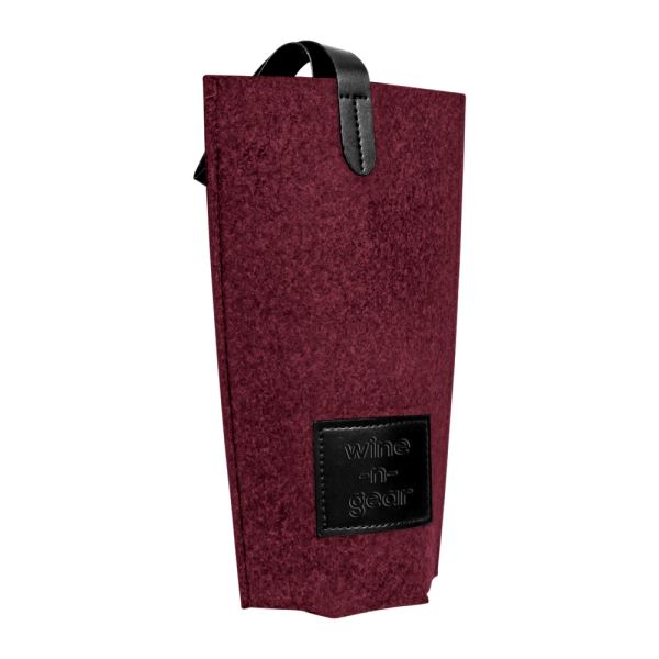 1-Bottle Felt Wine Tote