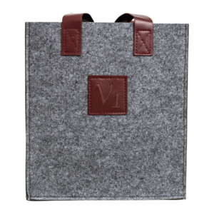 3-Bottle Felt Tote