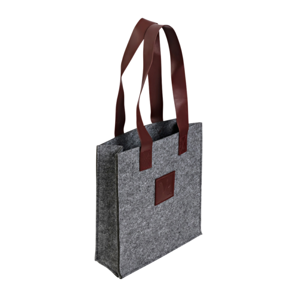 3-Bottle Felt Tote