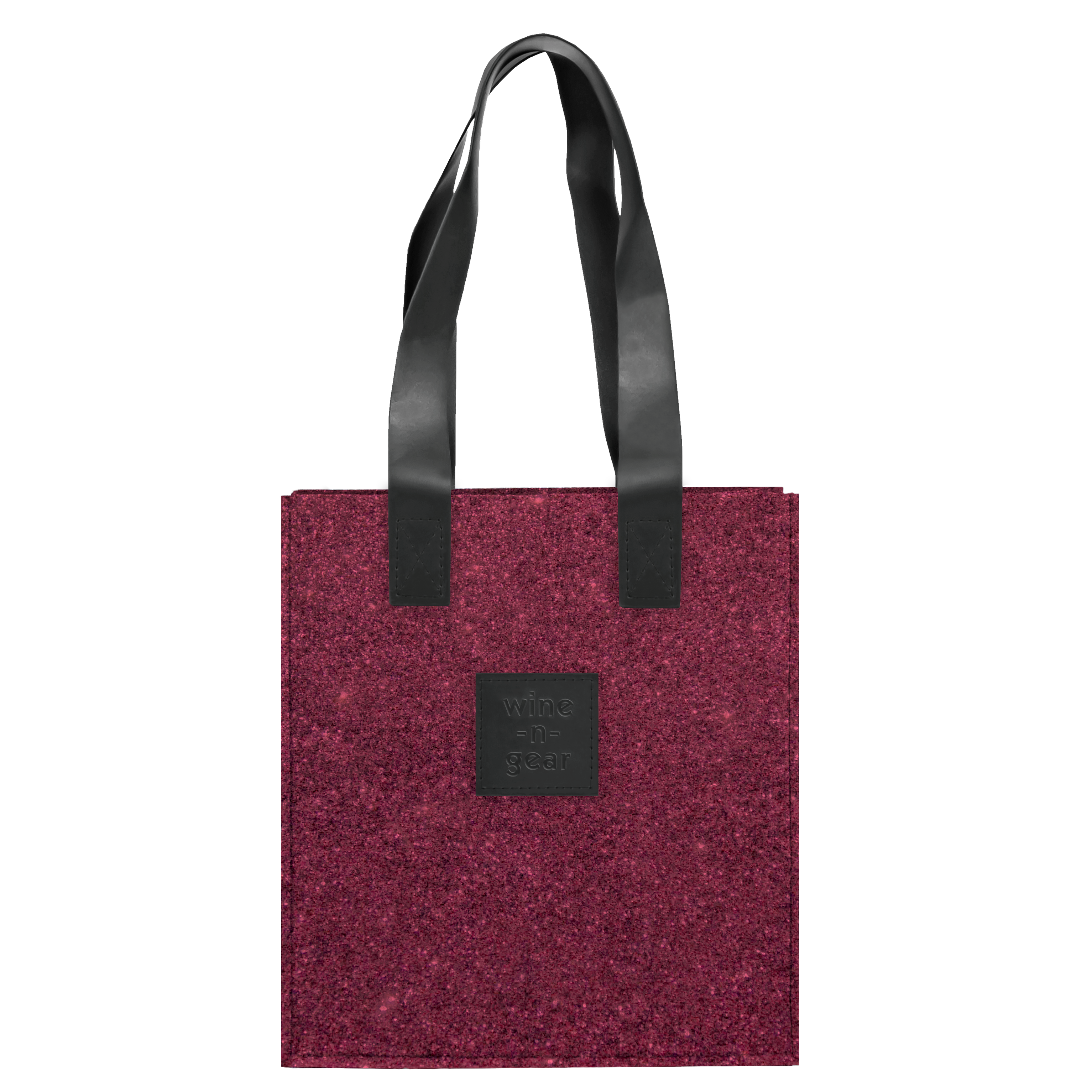 3-Bottle Felt Tote