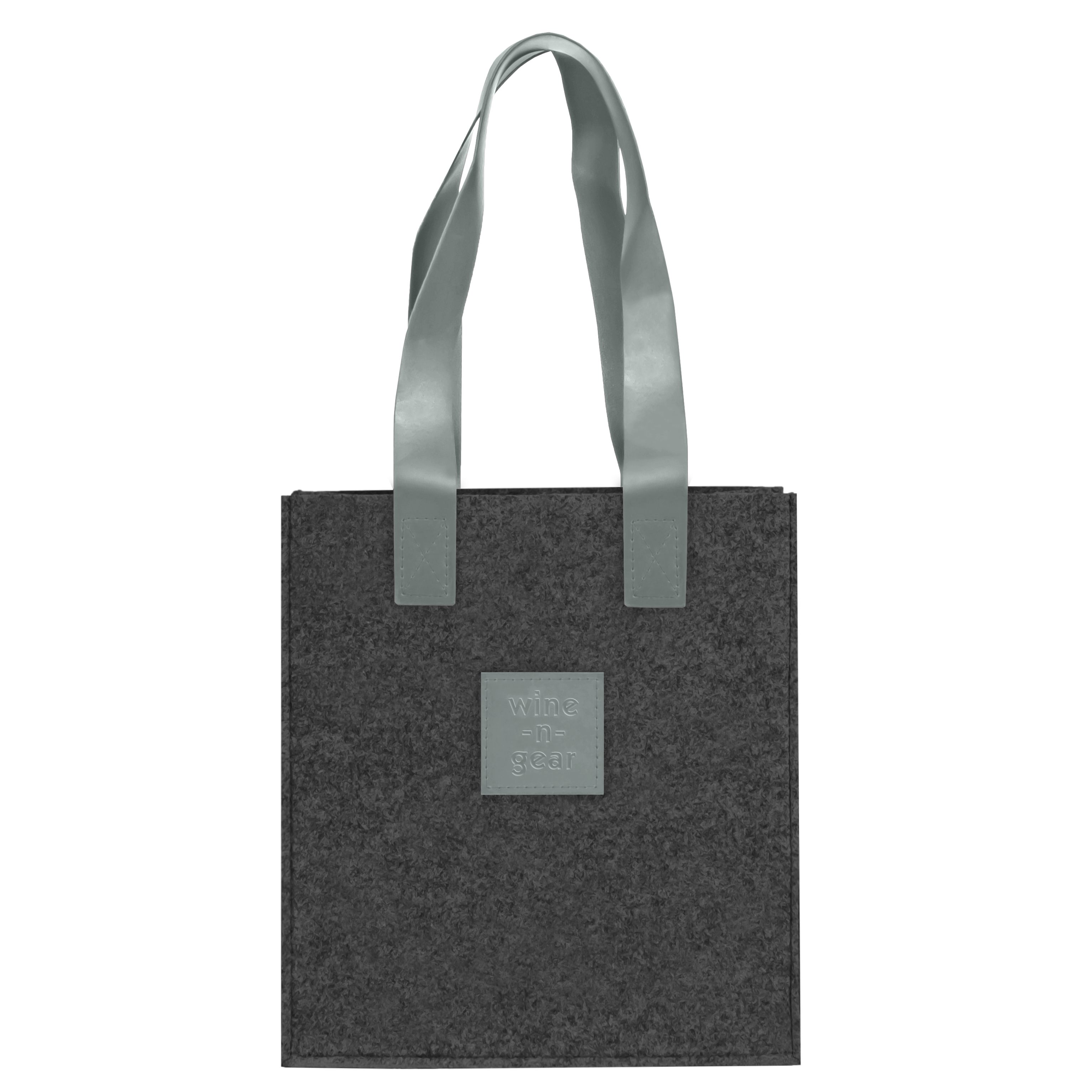 3-Bottle Felt Tote