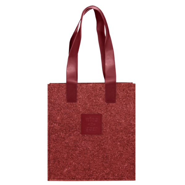 3-Bottle Felt Tote