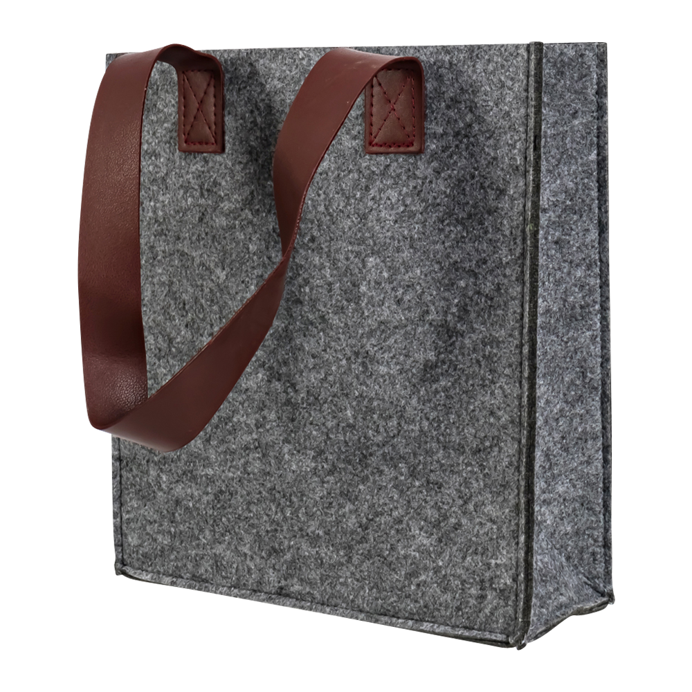 3-Bottle Felt Tote
