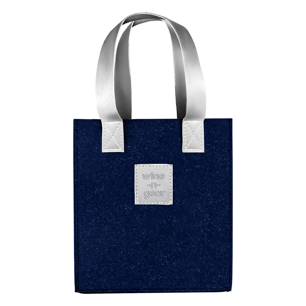 WNG-1167-4-Bottle-Felt-Wine-Tote-12-navy-white 4-Bottle Felt Tote