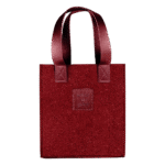 4-Bottle Felt Tote