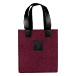 4-Bottle Felt Tote