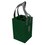 4-Bottle Felt Tote