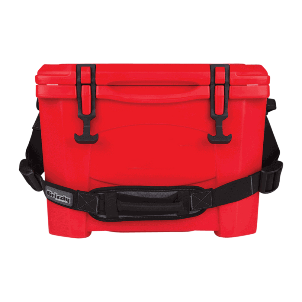 WNG-1169-Grizzly-Cooler-15-10-Red Grizzly Cooler 15