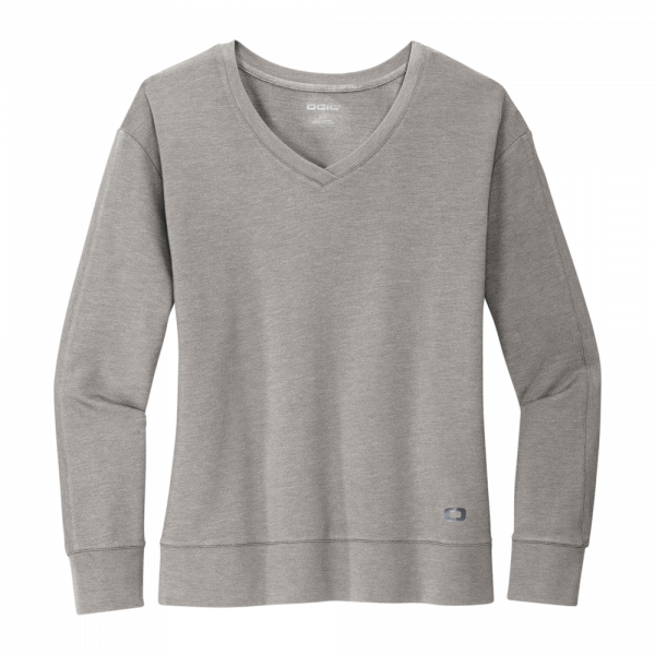 OGIO® Ladies Luuma Flex Long Sleeve V-Neck