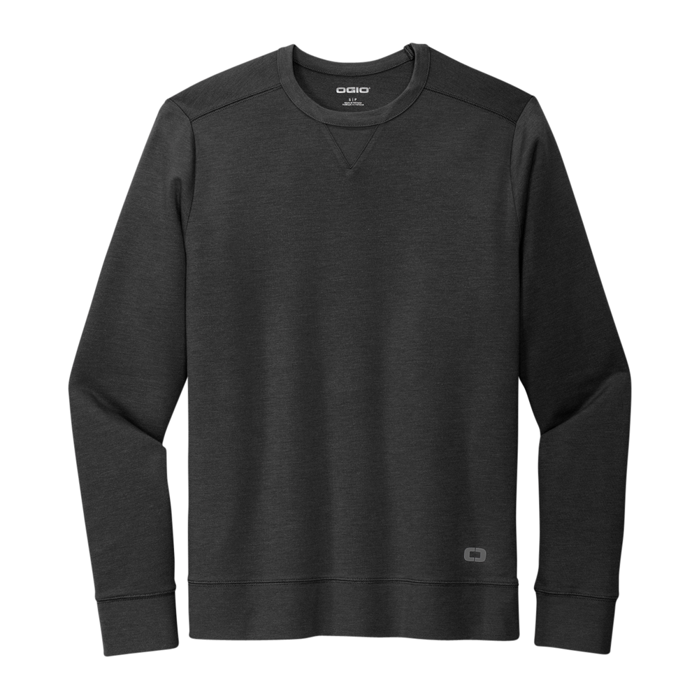 WNG-841-OGIO-Luuma-Flex-Long-Sleeve-Crew-DarkGrayHeather-5 OGIO® Luuma Flex Long Sleeve Crew