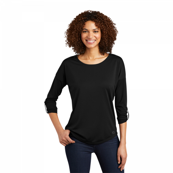 OGIO® Ladies Gravitate Scoop 3/4-Sleeve